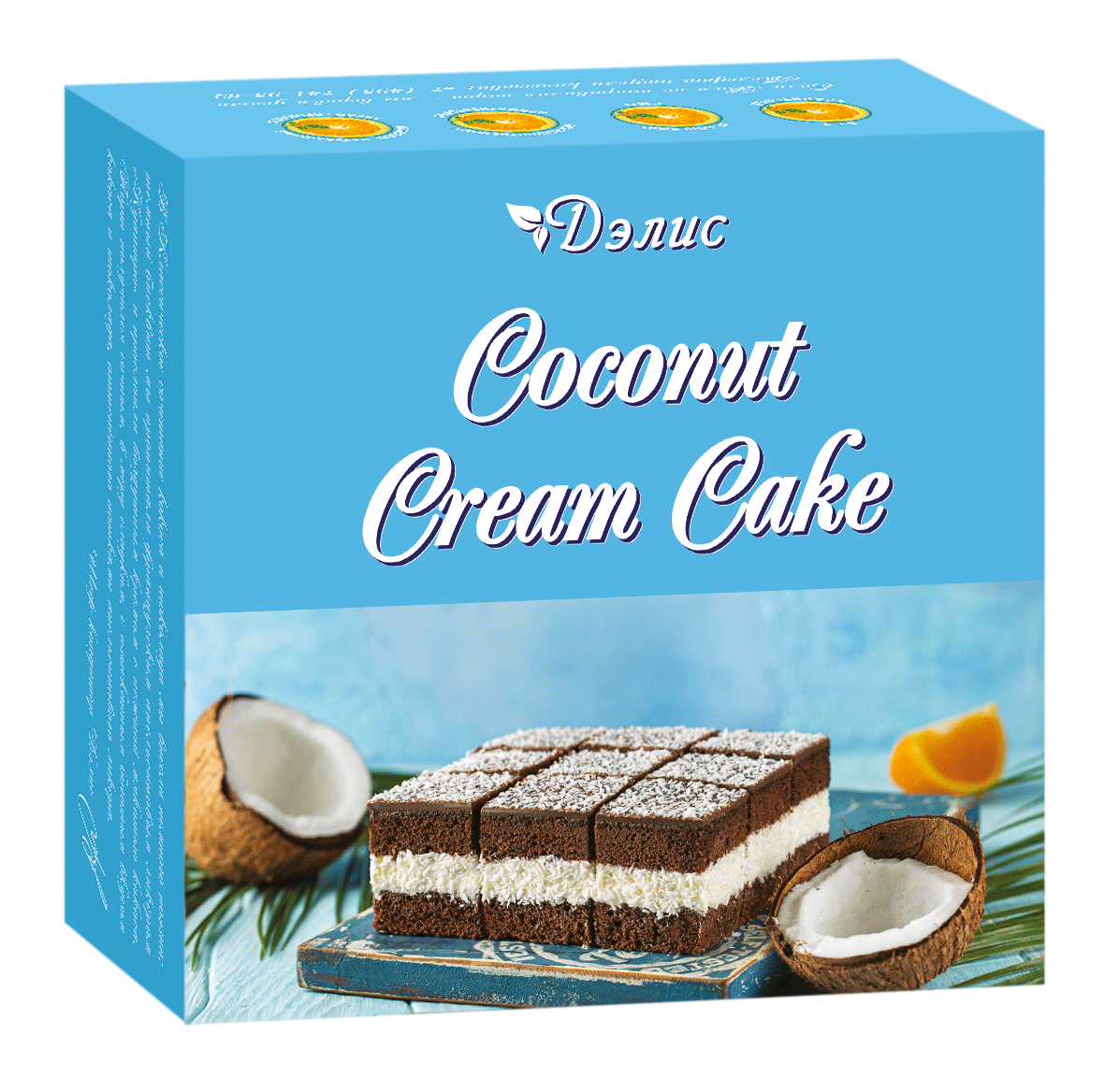 Торт «Коконат крем кейк»